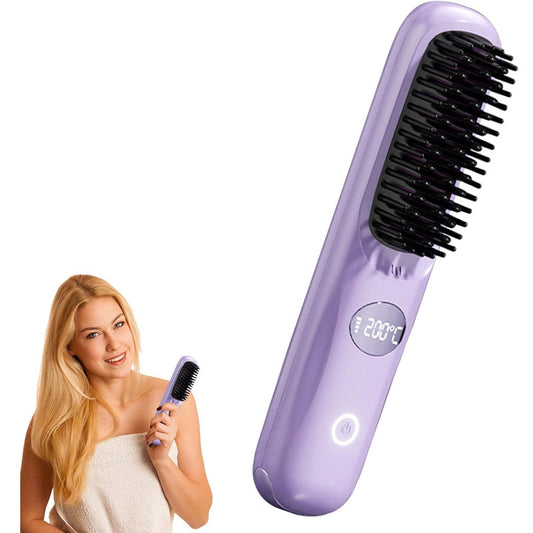 ✨ Letzter Tag: 50% Rabatt!! 💕 Kabelloses Glätteisen mit LED-Anzeige. 💇♀️
