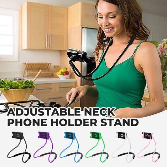 🔥 Nur für kurze Zeit: 50 % RABATT Verstellbarer Nacken-Handyhalter