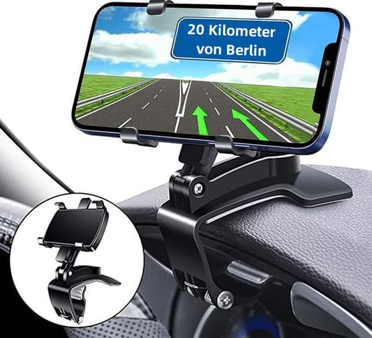 🏆2025 Neuankömmling 49% RABATT - 360-Grad-drehbare Handyhalterung fürs Armaturenbrett im Auto