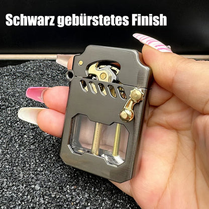 🔥Vatertagsangebot 49 % Rabatt🔥Mechanisches Feuerzeug mit Metall-Joystick