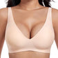🔥 Heißer Verkauf 60 % RABATT! 💕 Jelly Wireless – der ultra-bequeme, drahtlose Damen-BH: nahtlos, Tief-V & Push-Up