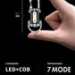 【3-in-1 Multifunktionsgerät】Schlüsselanhänger-Taschenlampe