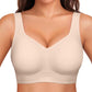 🏆LETZTER TAG DES SALE – 50 % RABATT 🔥Damen-Jelly-BHs, bügellos, mit vollständiger Abdeckung, ohne Bügel, Alltags-BHs, bequeme, bügellose, gepolsterte T-Shirt-BHs👍