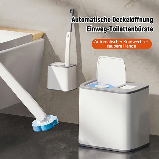 ✨Toilettenreinigungs-Set mit Einweg-Toilettenbürste💧 | 🧽12/24 Reinigungsnachfüller + Wandhalter inklusive