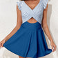 💞Urlaubs-Schnäppchen - 50 % Rabatt💞Einteiliger Badeanzug mit Rüschenausschnitt Badekleid für Frauen🩱