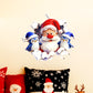 (🎄Früher Weihnachtsverkauf 49% Rabatt) 🎅2D Wanddurchbruch Weihnachtsmann Aufkleber1