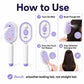 🔥NUR AM LETZTEN TAG IM ANGEBOT: € 27,99 !! 🔥ProGlide™🇬🇧 Kopfhaut-Massagekamm 💆‍♀️ – Selbstreinigend 🧼, verfilzungsfrei ✂️ & Anti-Frizz-Haarbürste mit beruhigendem Sprühnebel 💨✨ | Perfekt für trockenes, sprödes Haar 💧🌟