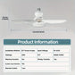 🏆 LETZTER TAG – 49 % RABATT! 🔥SmartBreez™🇩🇪 40W LED-Deckenventilator mit Licht – 52 cm (20,5“), extrem leise, inkl. Fernbedienung 🎯E27-Fassung + KOSTENLOSER B22-Adapter 🔌Ideal für Schlafzimmer 😴, Küche 👩‍🍳 & Werkstatt 🛠️