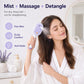 🔥NUR AM LETZTEN TAG IM ANGEBOT: € 27,99 !! 🔥ProGlide™🇬🇧 Kopfhaut-Massagekamm 💆‍♀️ – Selbstreinigend 🧼, verfilzungsfrei ✂️ & Anti-Frizz-Haarbürste mit beruhigendem Sprühnebel 💨✨ | Perfekt für trockenes, sprödes Haar 💧🌟