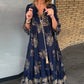 Weit geschnittenes Vintage-Kleid mit V-Ausschnitt
