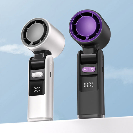 ☀️ Sommerangebot 50 % Rabatt🔥Multifunktionaler tragbarer Hand-Turbo-Eiskühlventilator | AC-ähnliche Gel-Pad-Technologie, 5 Gänge