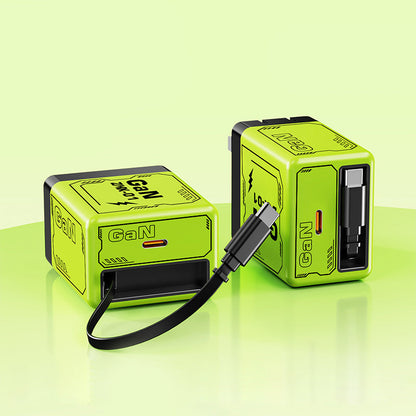 🎁 Heißer Verkauf 🔥W&O 2-in-1 GaN-kompatibel mit Schnellladegerät