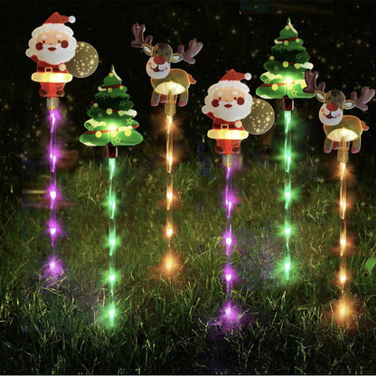 🎁🎅Weihnachts-Sonderverkauf – 50 % Rabatt💝6er-Pack bewegliche Weihnachtslichter🎄