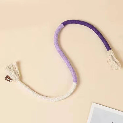 Kauspielzeug für Katzen--Natürlicher, sicherer Zahnreiniger für Wohnungskätzchen