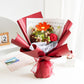 🌸 60% RABATT! 🎉 Handmade Delicate Crochet Flower Bouquet – Lifelike Design, Durable & Perfect Home Decor/Gift ✨