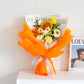 🌸 60% RABATT! 🎉 Handmade Delicate Crochet Flower Bouquet – Lifelike Design, Durable & Perfect Home Decor/Gift ✨