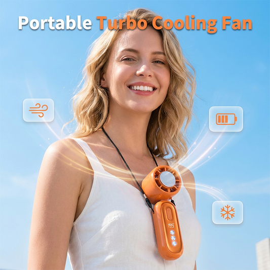 💭SOMMER-SONDERANGEBOT: 70% RABATT😊Mini tragbarer Handventilator