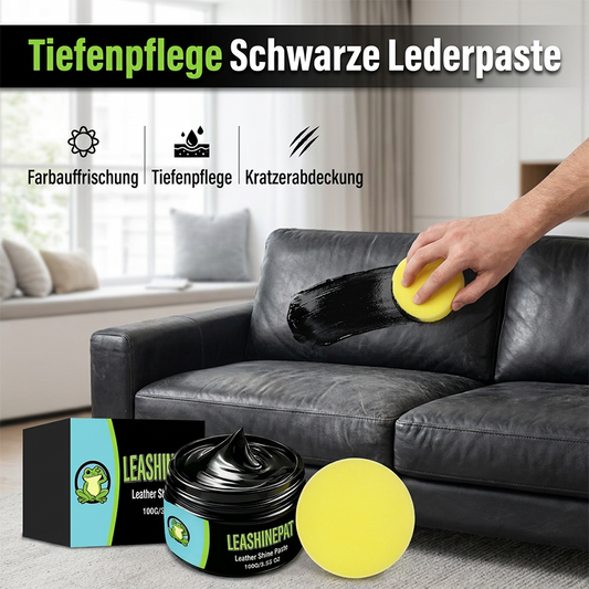 ⏳Begrenzte Zeit 50% 📢📢2 kaufen，1 gratis📍📍Mehrzweck-Pflegepaste für schwarzes Leder1