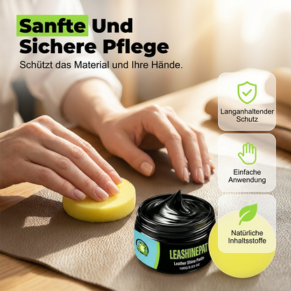 ⏳Begrenzte Zeit 50% 📢📢2 kaufen，1 gratis📍📍Mehrzweck-Pflegepaste für schwarzes Leder